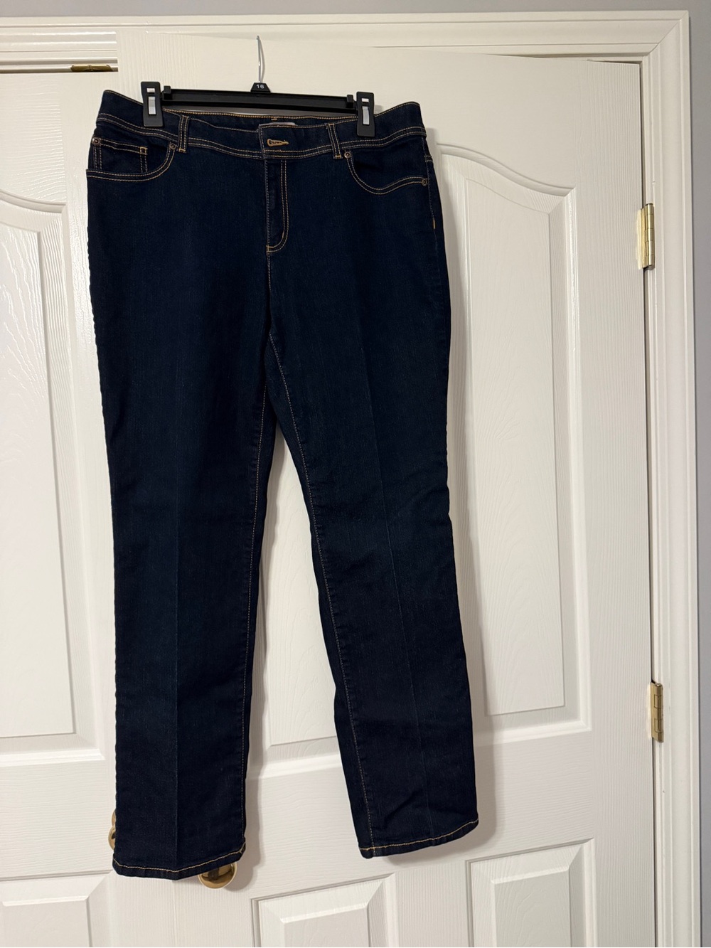 Chico’s Dark Blue Women's Straight Leg Jeans
